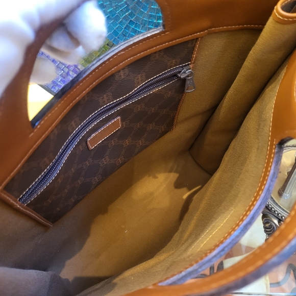 Bally Brown Vintage Top Handle Tote. - Picture 7 of 12